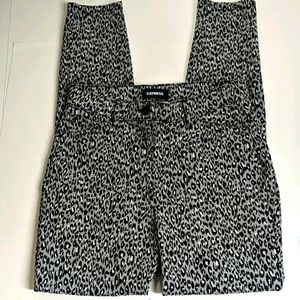 Express Animal Print Jeggings